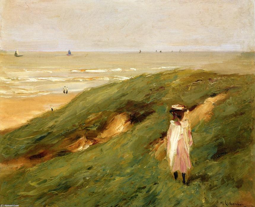 Dune Near Nordwijk With Child (also Known As Dune Bei Nordwijk Mit Kind) — Max Liebermann