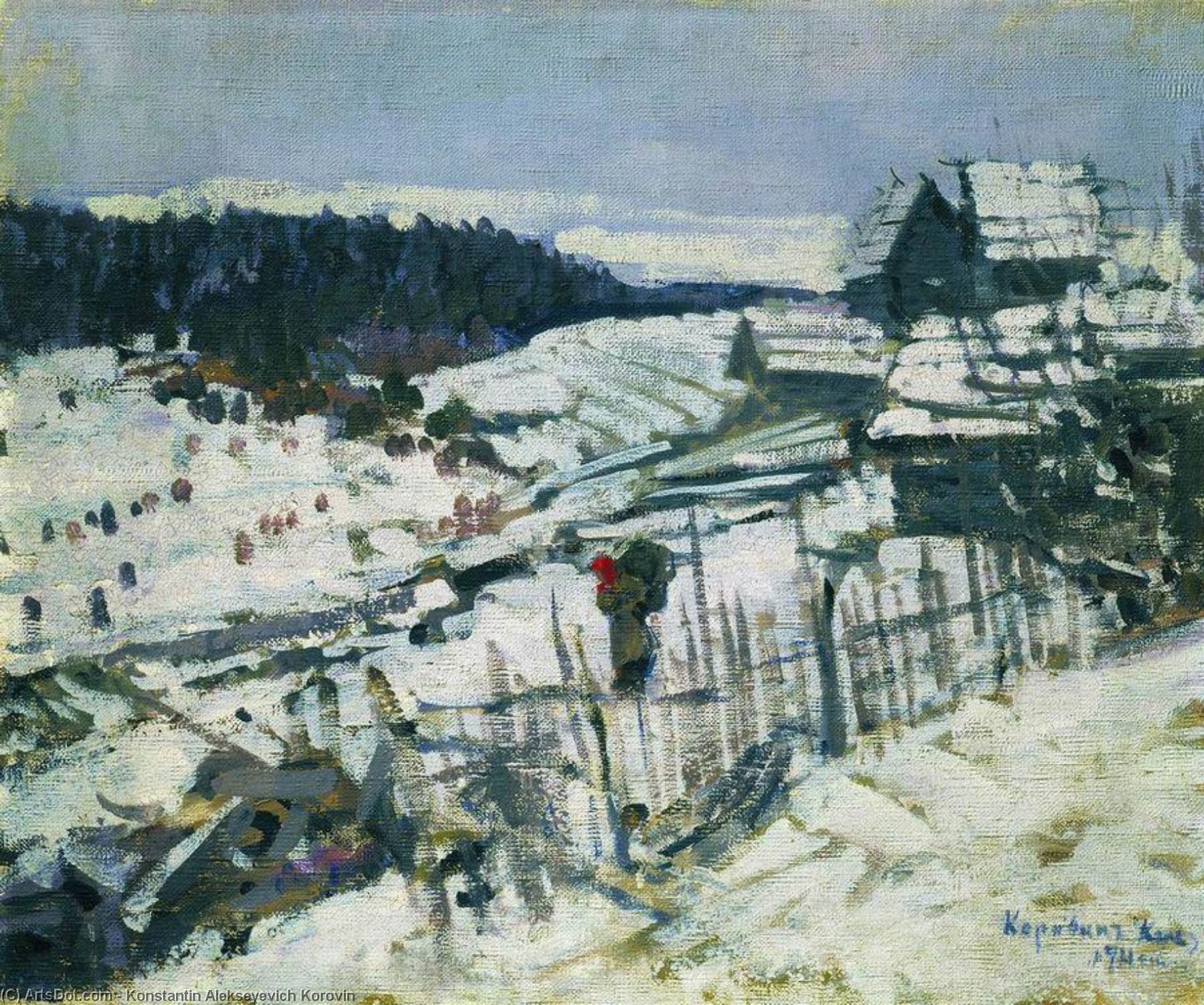 Winter — Константин Алексеевич Коровин