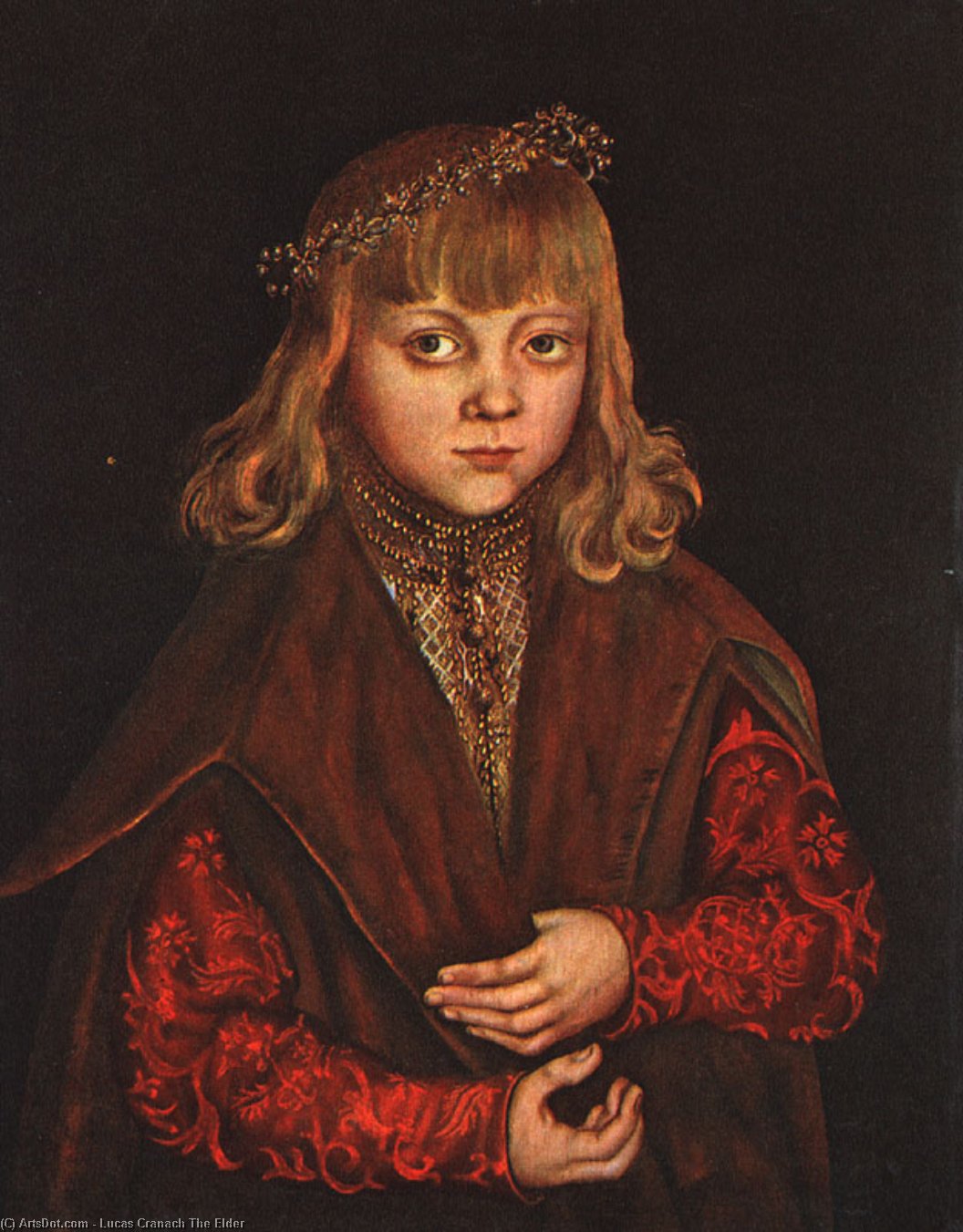 Un Príncipe De Sajonia — Lucas Cranach El Viejo