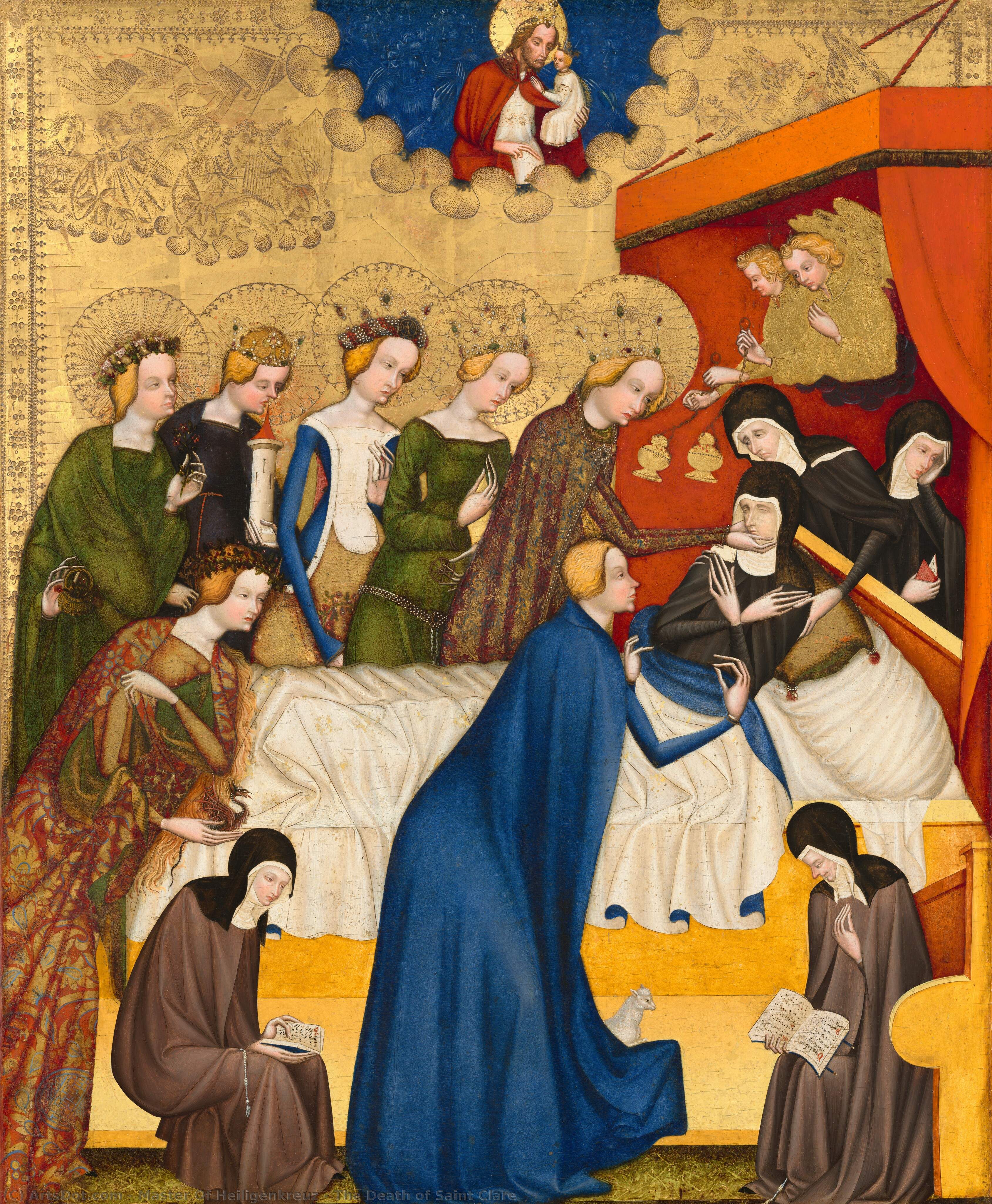 The Death Of Saint Clare — Master Of Heiligenkreuz