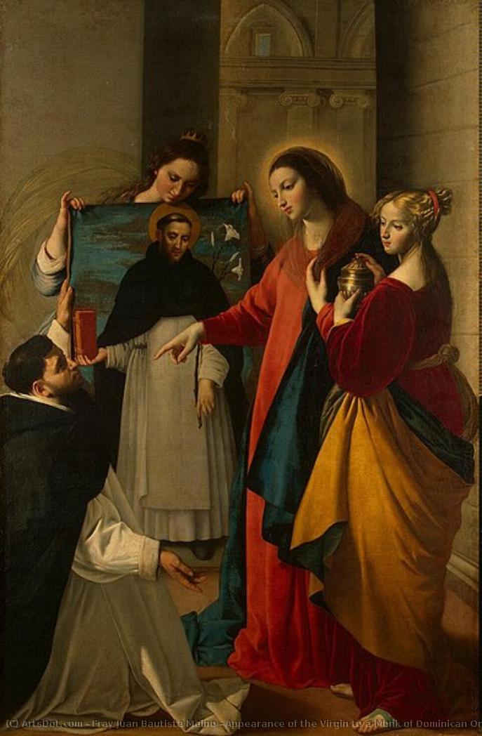 Appearance Of The Virgin To A Monk Of Dominican Order In Soriano — Fray Juan Bautista Maino