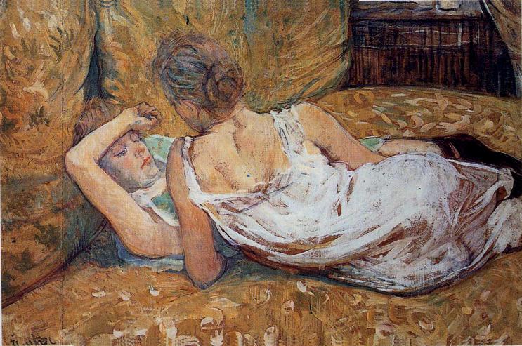 Les Deux Amies — Henri De Toulouse-lautrec