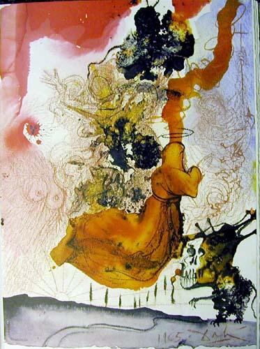 Cadaver In Seoulchro Elisei (2 Kings 13:21) — Сальвадор Дали