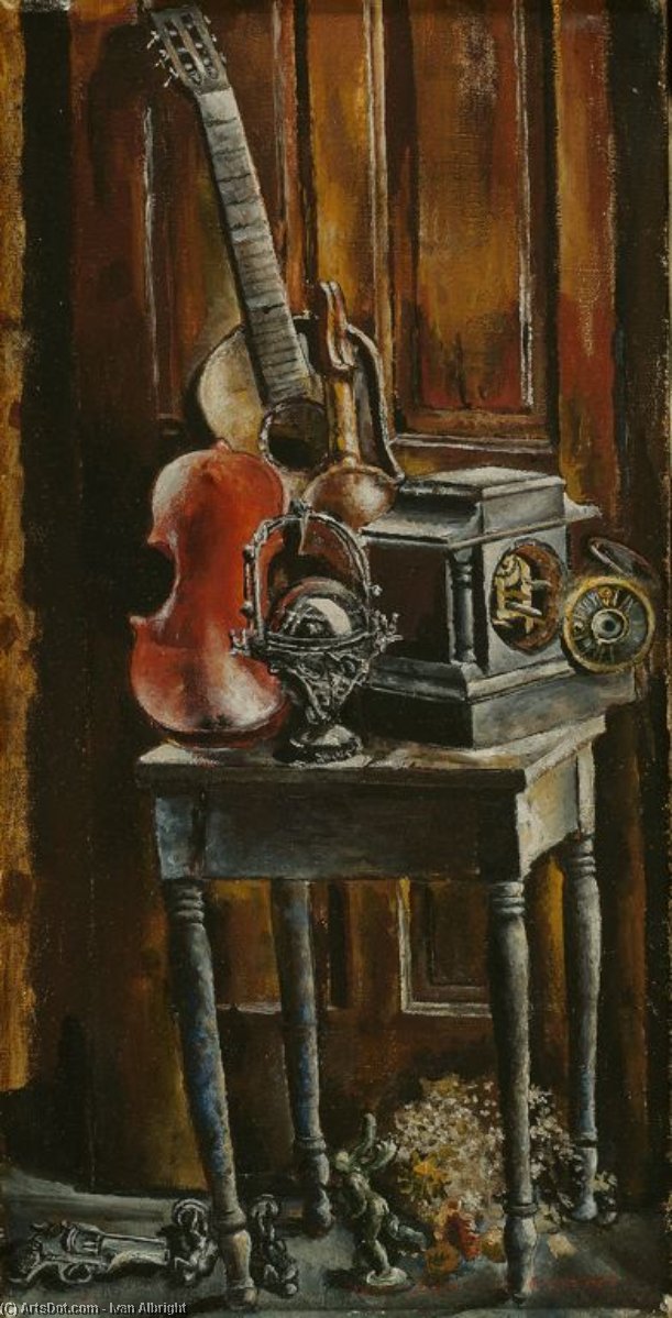 This Ichnolite Of Mine, — Ivan Albright