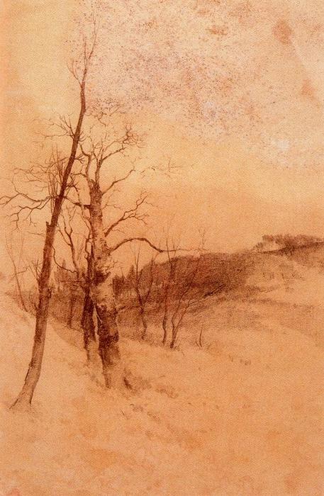 Winter Landscape — Овидио Мургия Де Кастро
