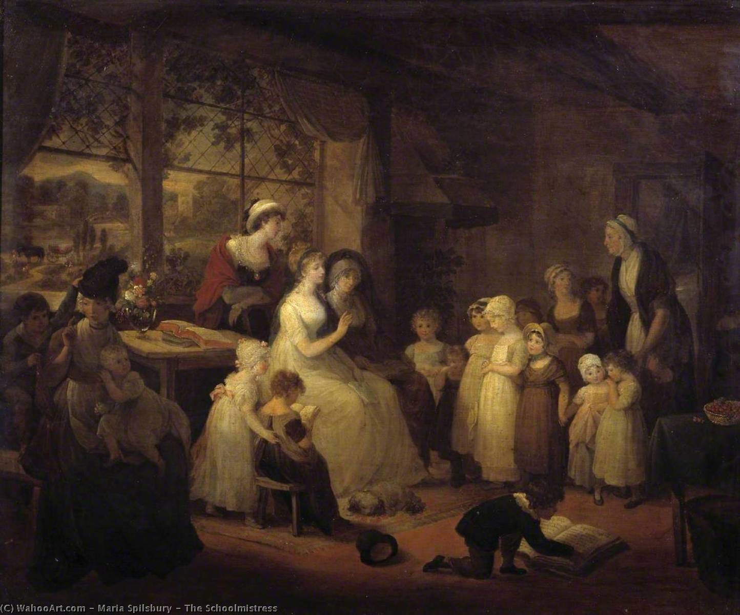 The Schoolmistress — Maria Spilsbury