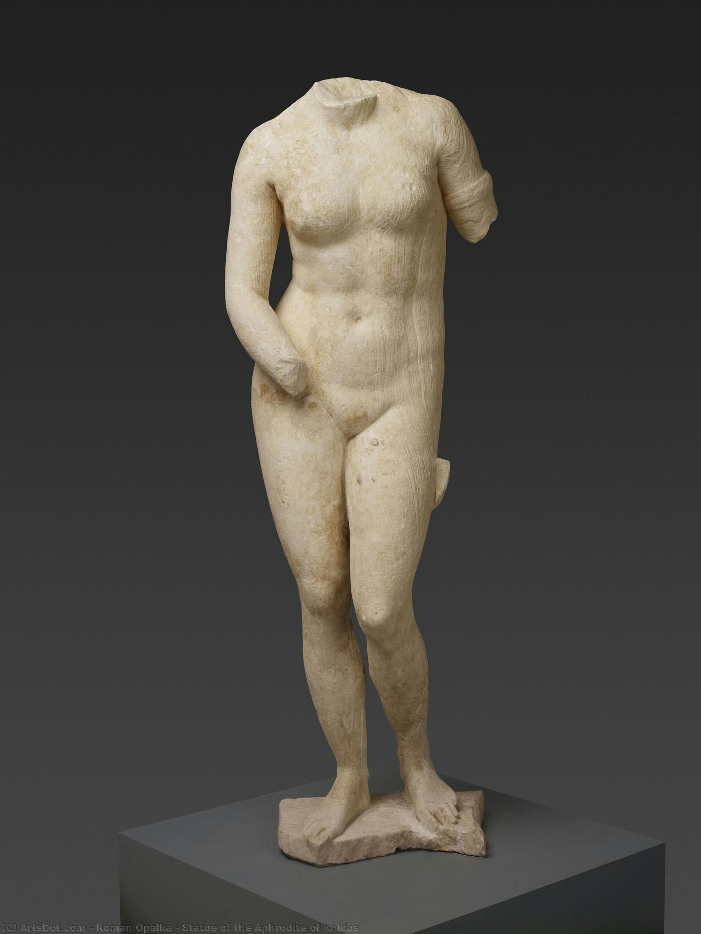 Statue Of The Aphrodite Of Knidos — Roman Opałka