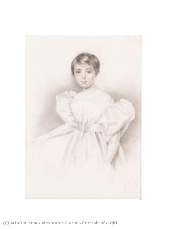 Portrait Of A Girl — Alexander Clarot