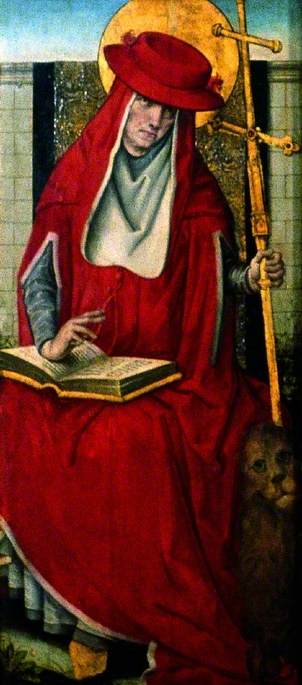Saint Anthony (verso) — Master Of The View Of Saint Gudule
