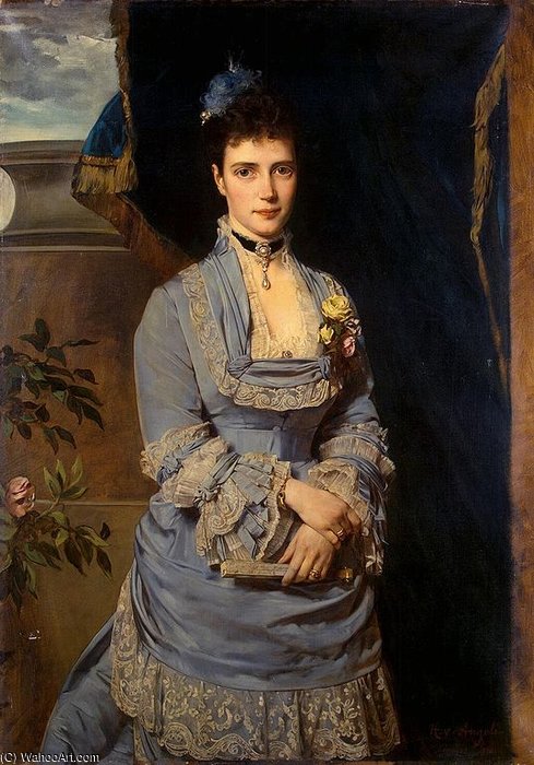 Portrait Of Grand Duchess — Baron Heinrich Von Angeli