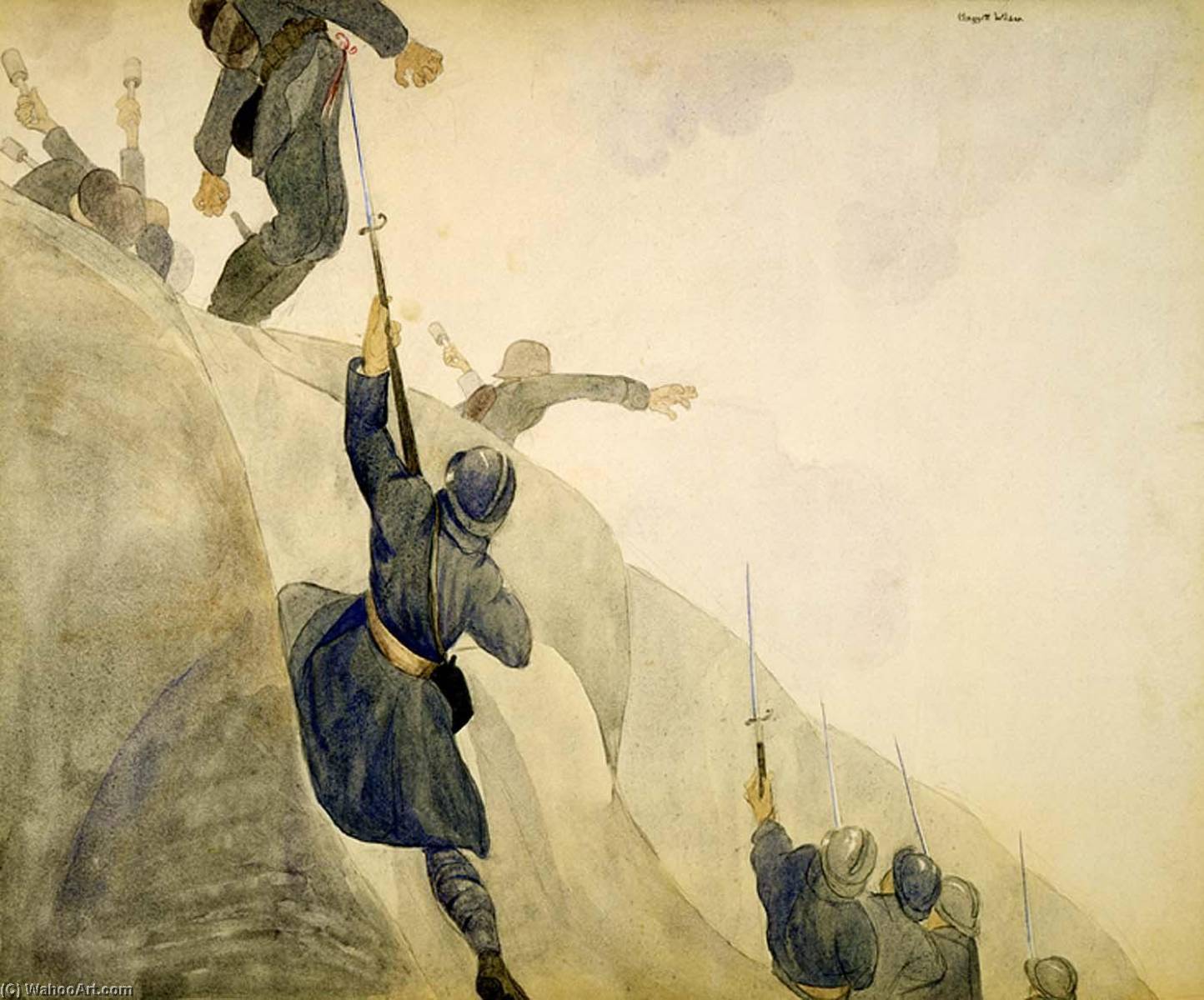 Rosalie, Rosalie Rosalie Is The Nickname For The French Bayonet — Claggett Wilson