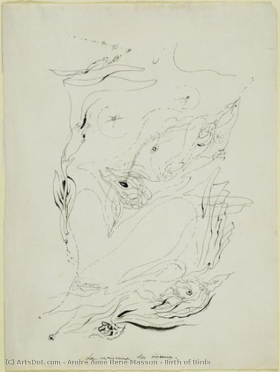 Birth Of Birds — André Masson