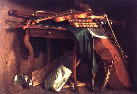 Musician's Table (also Known As La Table Du Musicien) — Henri Horace Roland De La Porte