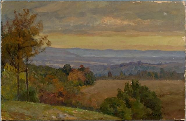 Blue Range In Afternoon (early Autumn) — Theodore Clement Steele