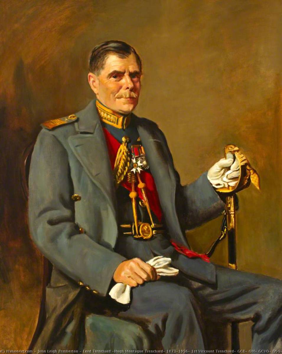 Lord Trenchard (hugh Montague Trenchard, 1873–1956, 1st Viscount Trenchard, Gcb, Om, Gcvo, Dso) — John Leigh Pemberton