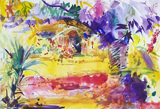 Gauguins Garden — Peter Graham Li
