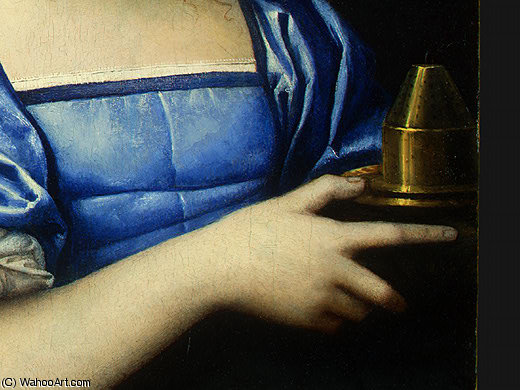 Portrait Of A Young Woman As A Wise Virgin, C. (1 — Sebastiano Del Piombo