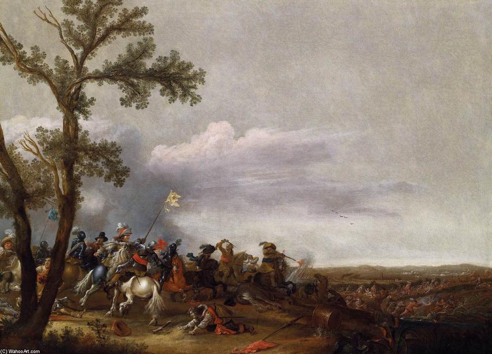 Cavalry Engagement — Jan Asselijn