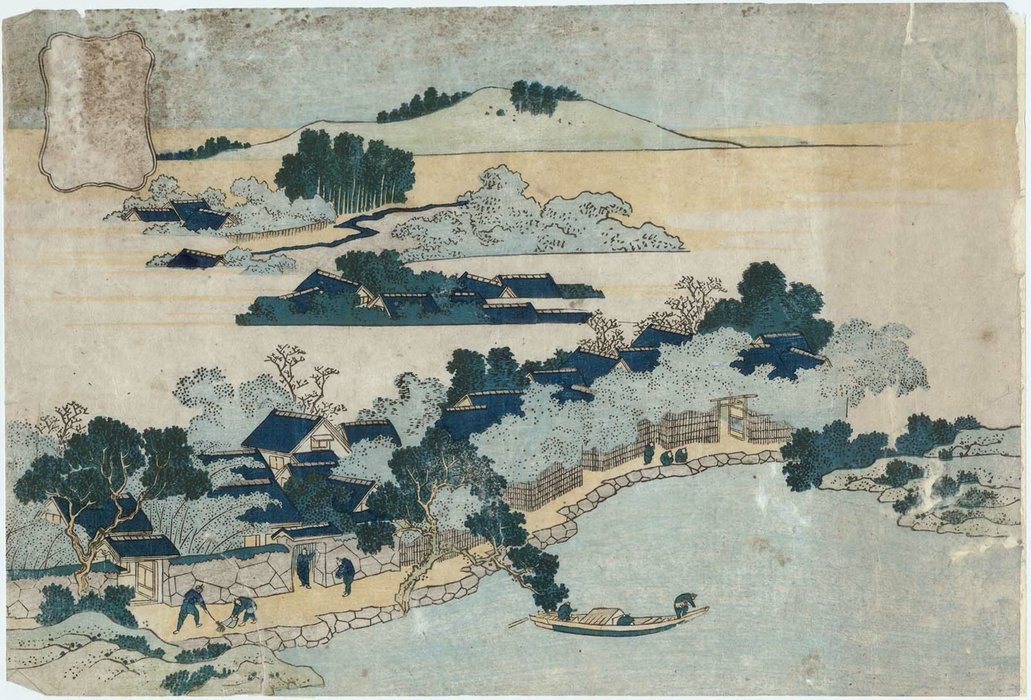 Bamboo Grove At Beison — Katsushika Hokusai