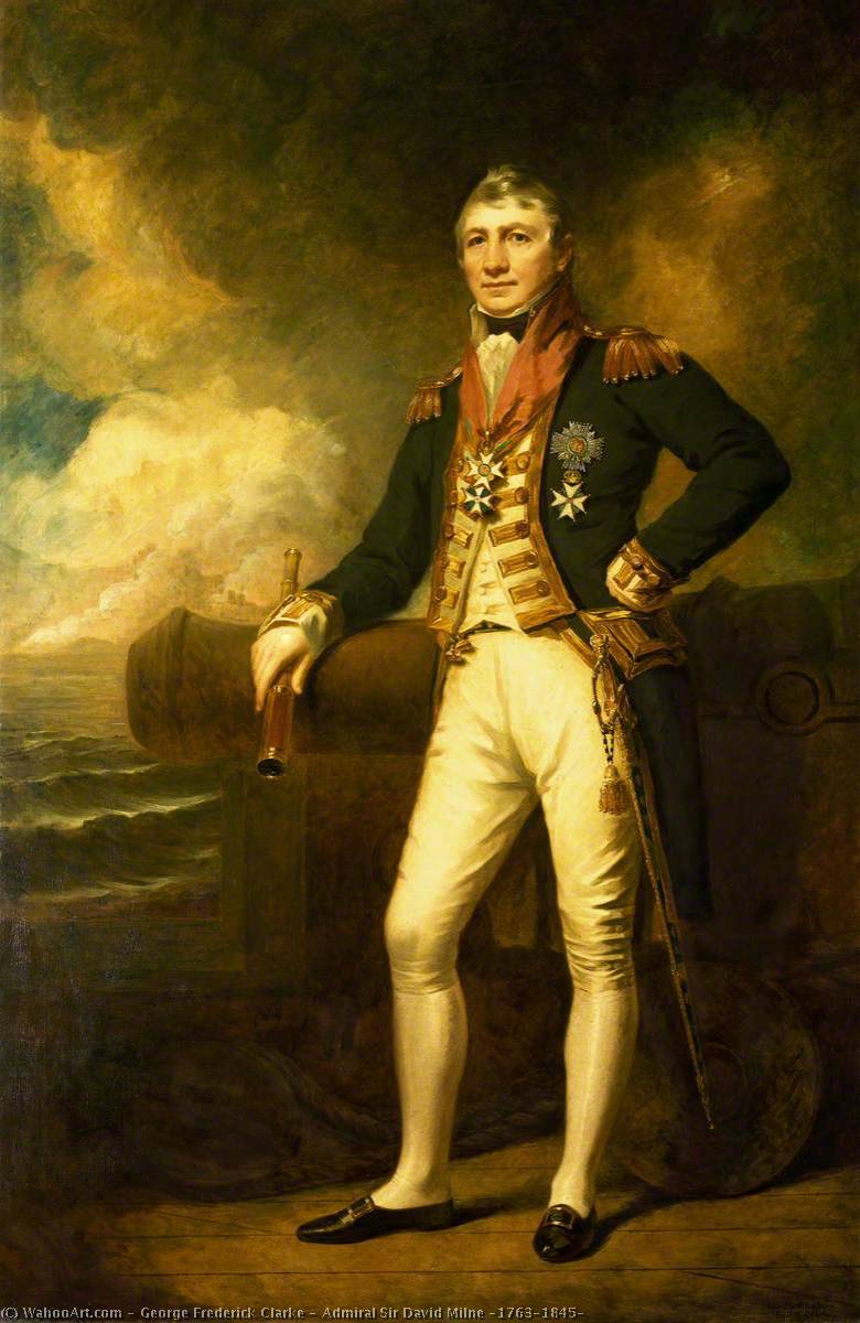 Admiral Sir David Milne (1763–1845) — George Frederick Clarke