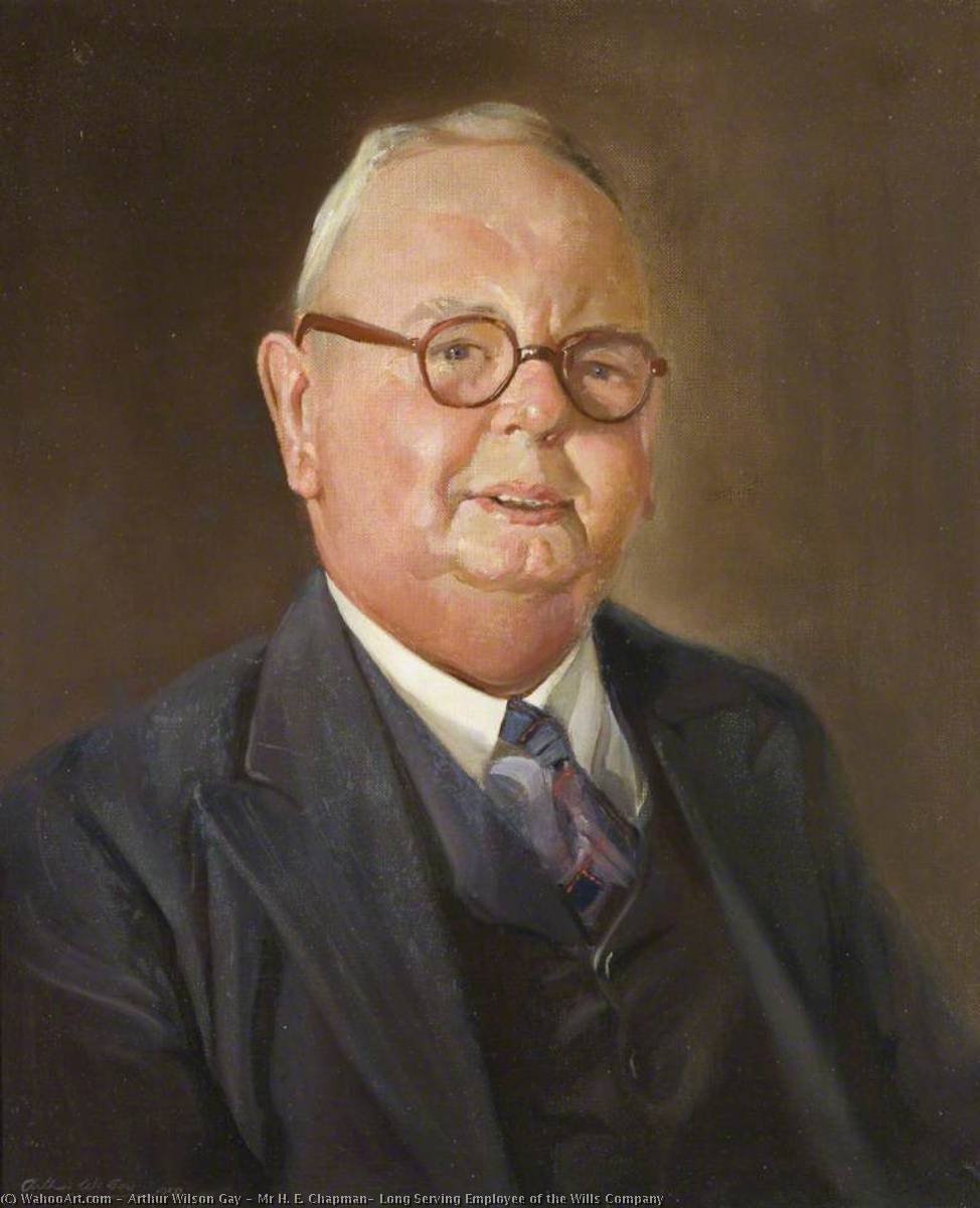 Mr H. E. Chapman, Long Serving Employee Of The Wills Company — Arthur Wilson Gay