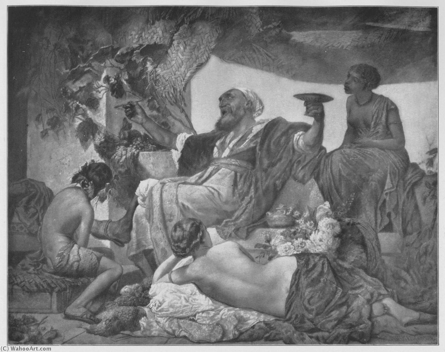 Hafis In Der Schenke — Anselm Feuerbach