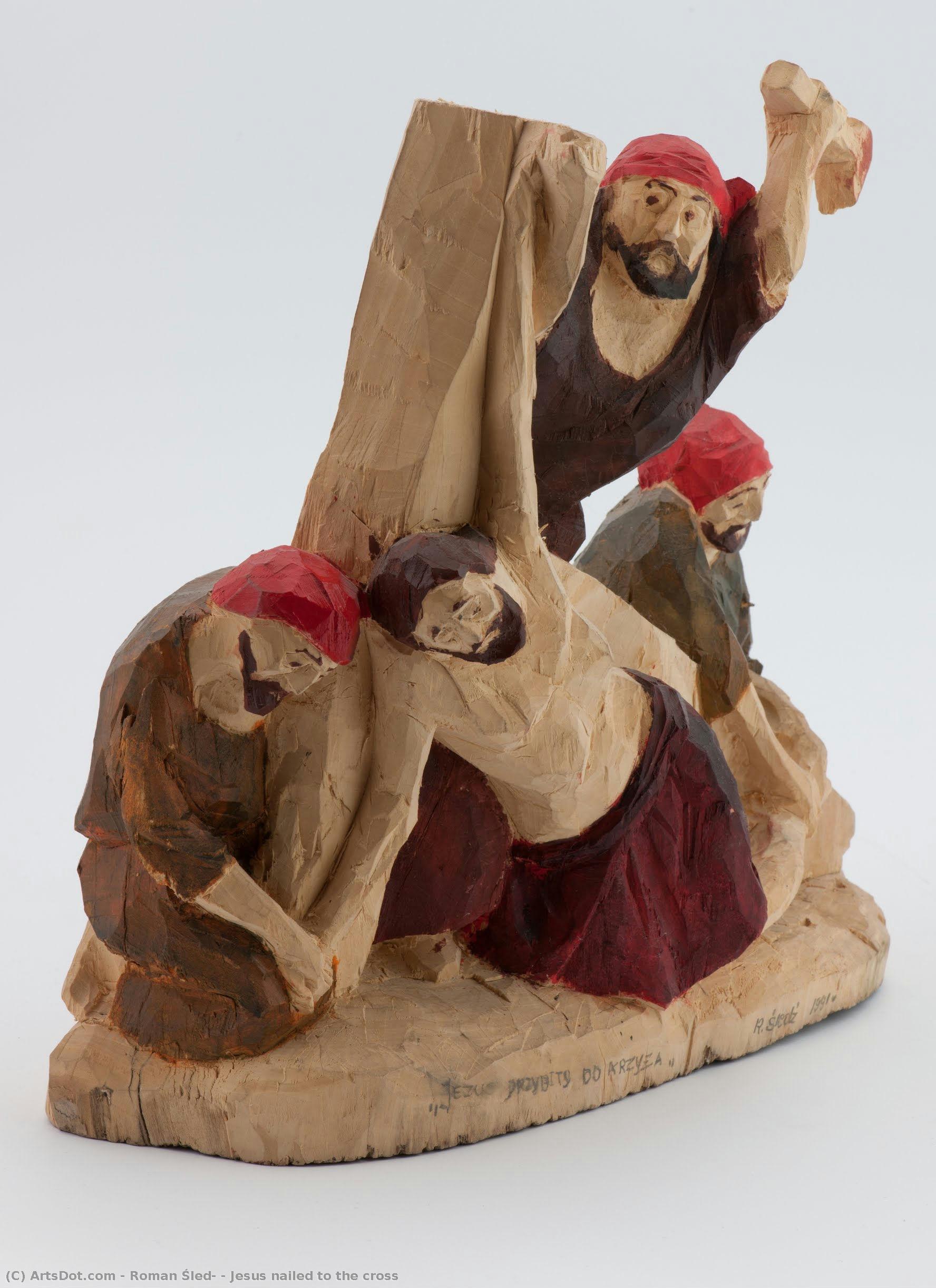 Jesus Nailed To The Cross — Roman Śledź