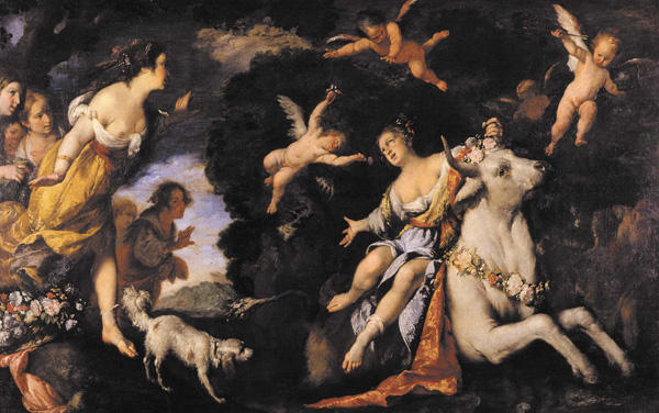 The Abduction Of Europa — Bernardo Strozzi