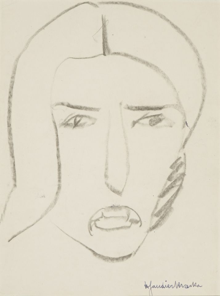 Head Of A Man — Henri Gaudier-brzeska
