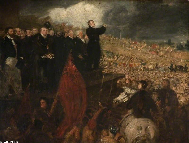 The Meeting Of The Birmingham Political Union — Benjamin Robert Haydon