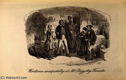 We Arrive Unexpectedly At Mr Peggotty's Fireside — Хаблот Најт Браун