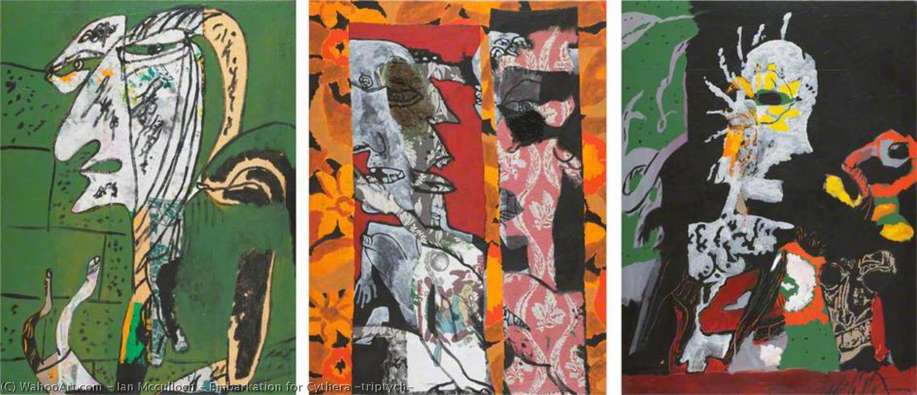 Embarkation For Cythera (triptych) — Ian Mcculloch