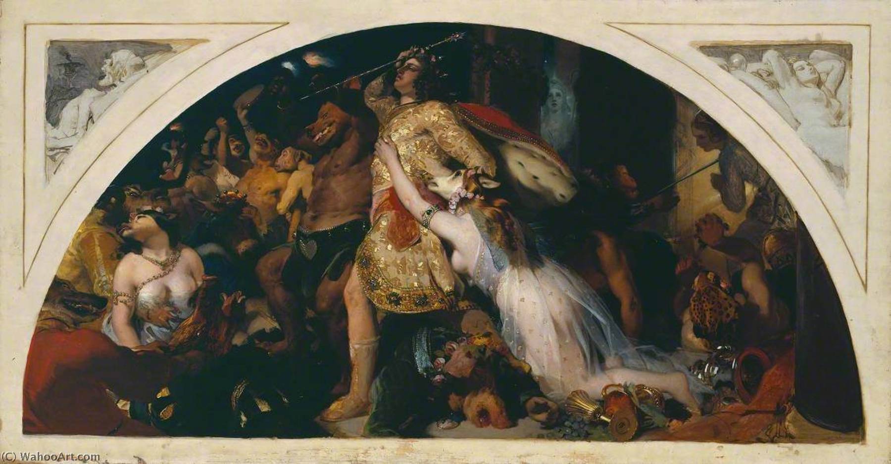 The Defeat Of Comus — Sir Edwin Henry Landseer
