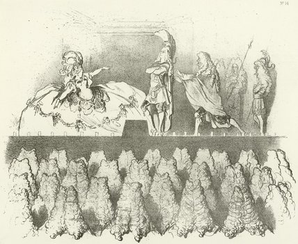 Racine Performed Before The Court Of Versailles — Paul Gustave Doré