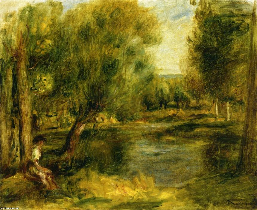 Banks Of A River 2 — Пьер-огюст Ренуар