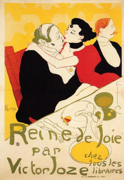 Queen Of Joy — Comte Henri Marie Raymond De Toulouse-lautrec-monfa
