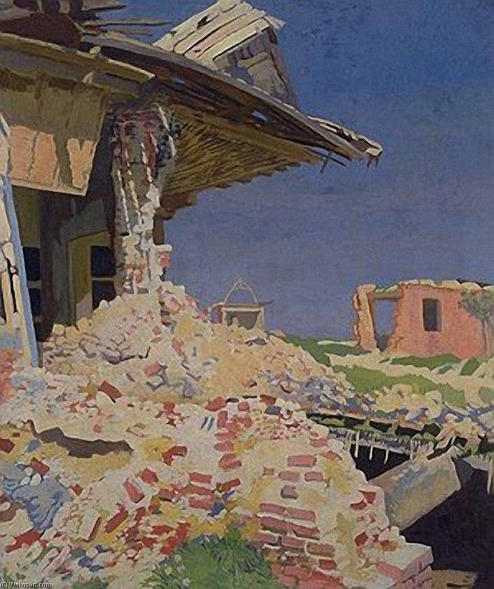 The Main Street, Combles — Вилијам Орпен