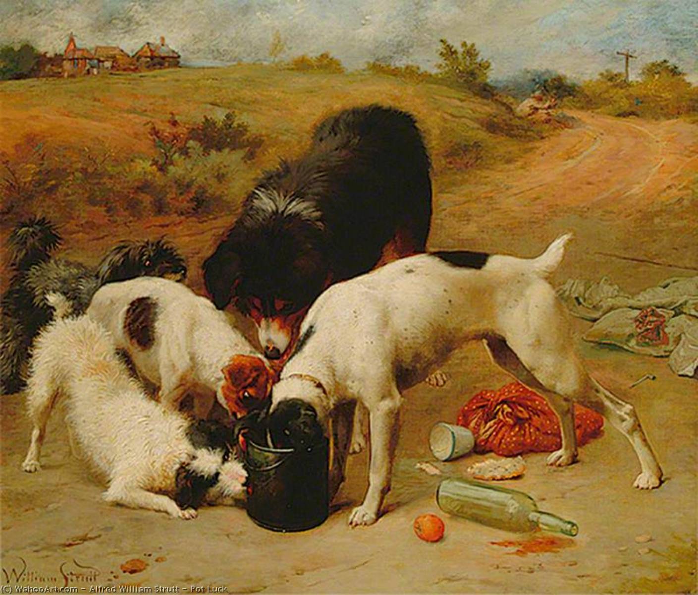 Pot Luck — Alfred William Strutt
