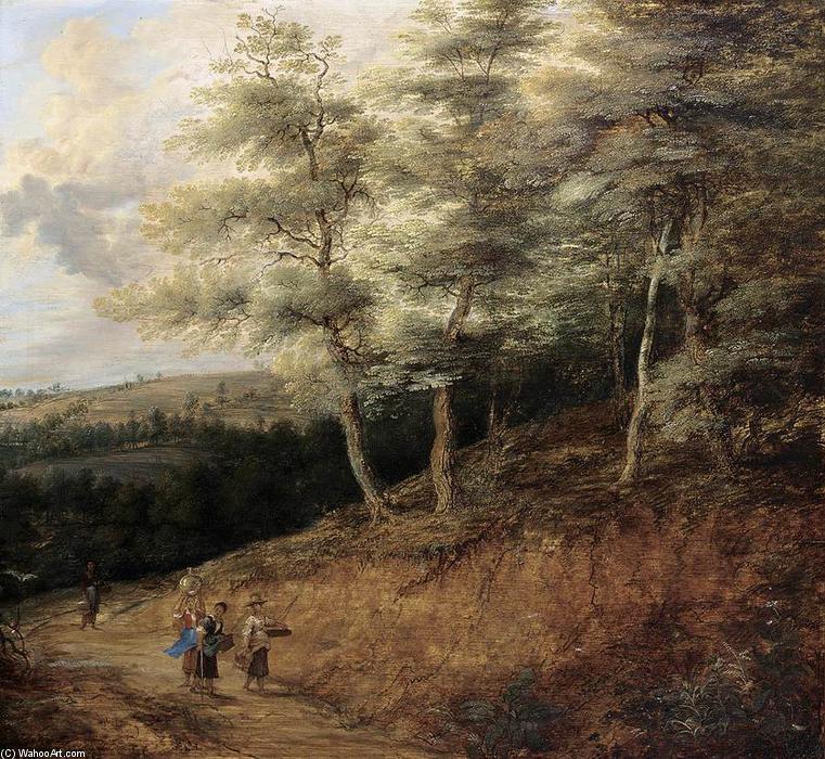 Wooded Landscape — Lucas Van Uden