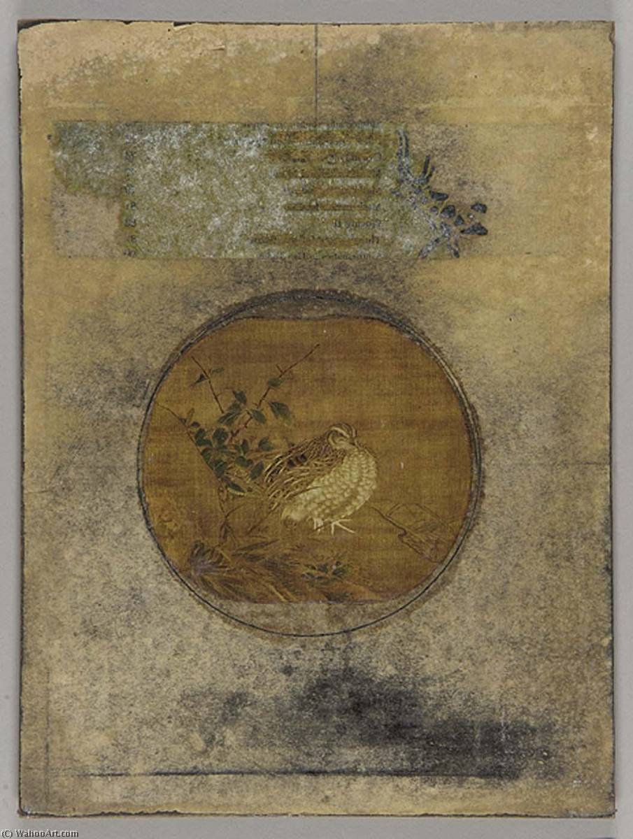 Untitled (asian Painting Of Bird In Foliage) — Joseph Cornell