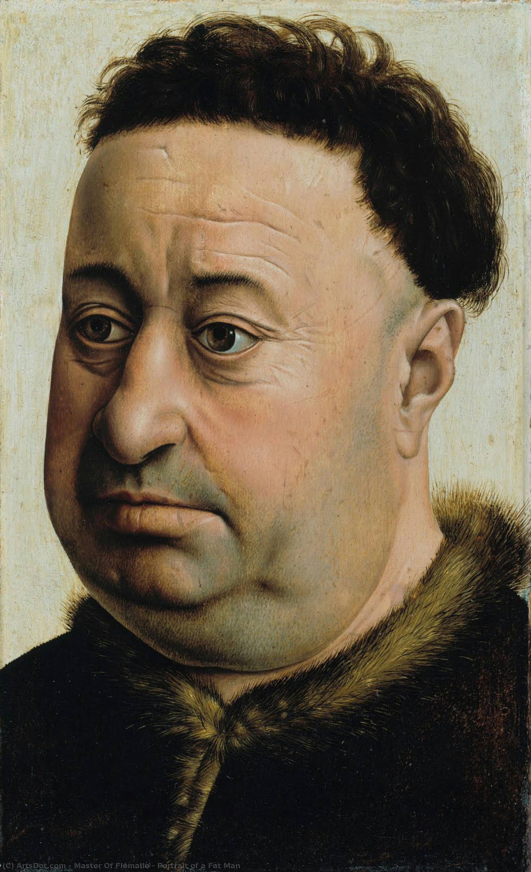 Portrait Of A Fat Man — Master Of Flémalle