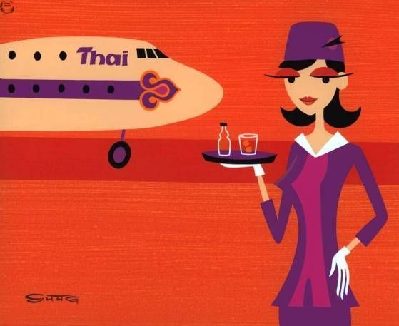 Fligth 72 To Bangkok Is Now Boarding — シャグ