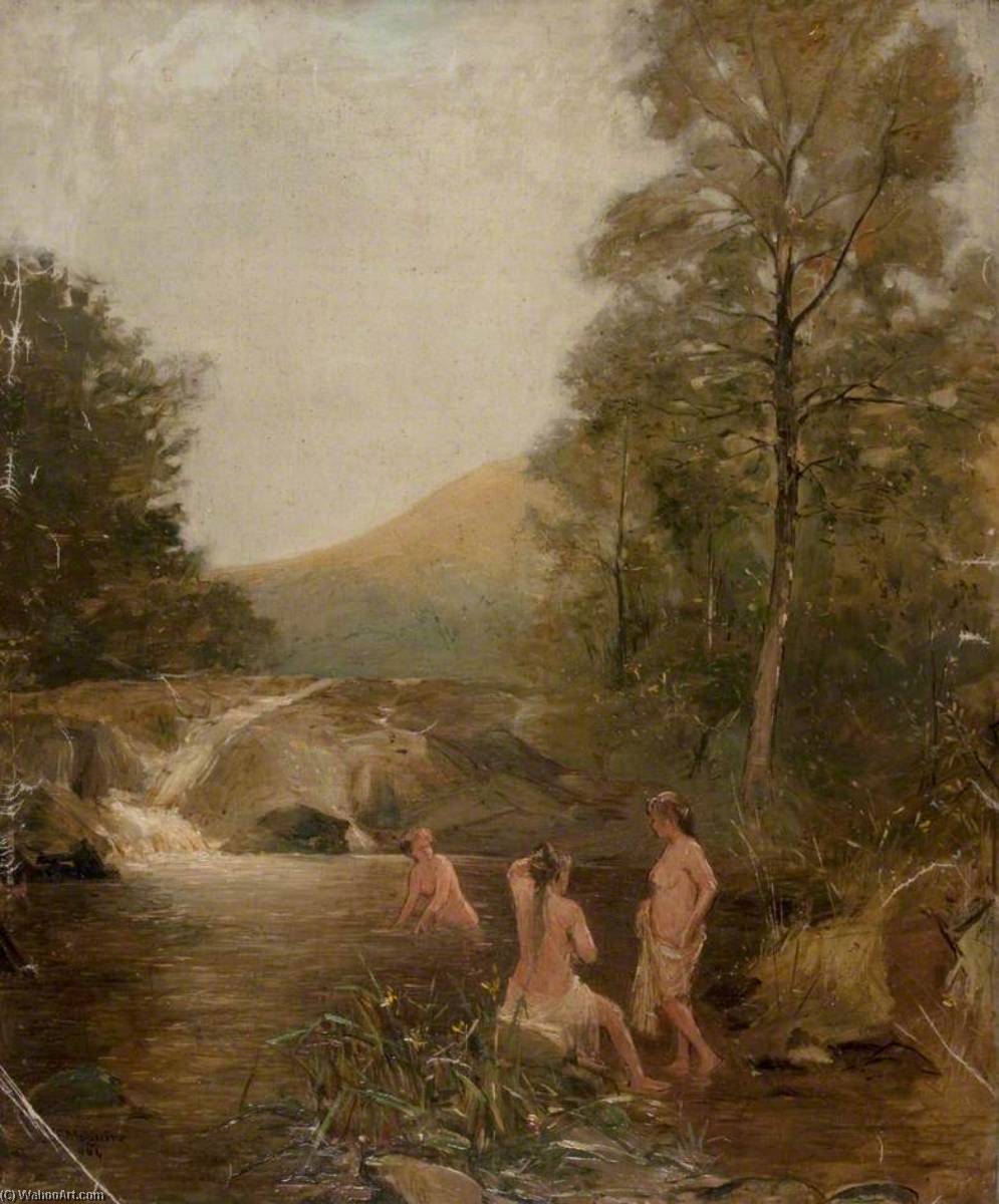 Three Female Nudes — John Elliot Maguire