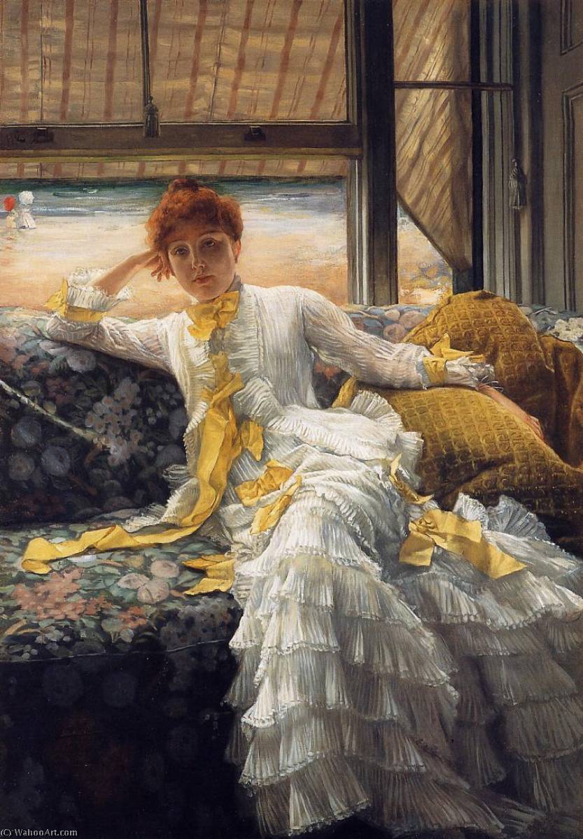 July Specimen Of A Portrait — Jacques Joseph Tissot