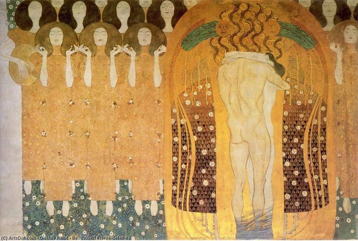 Beethoven Frieze(detail)02 — Gustav Климпт