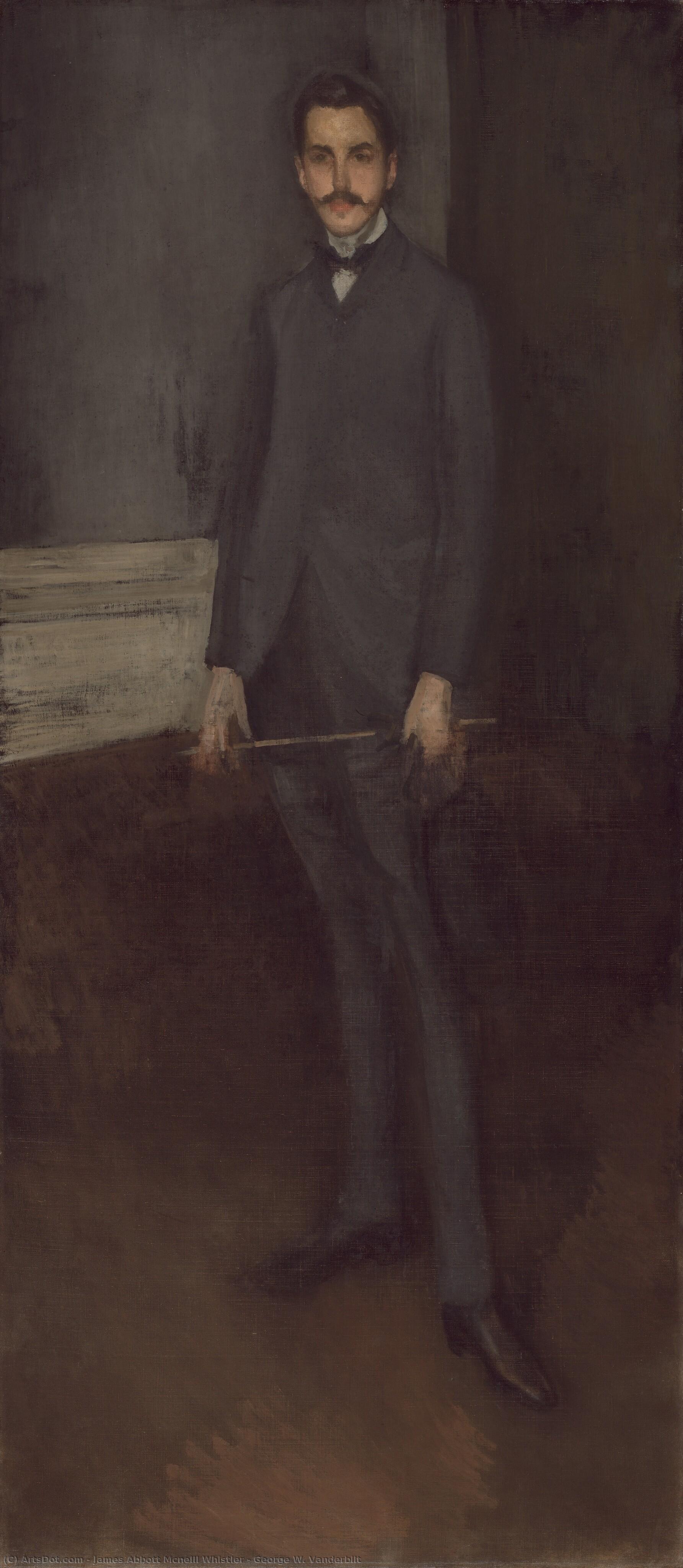 George W. Vanderbilt — Džejms Abbot Meknil Visler