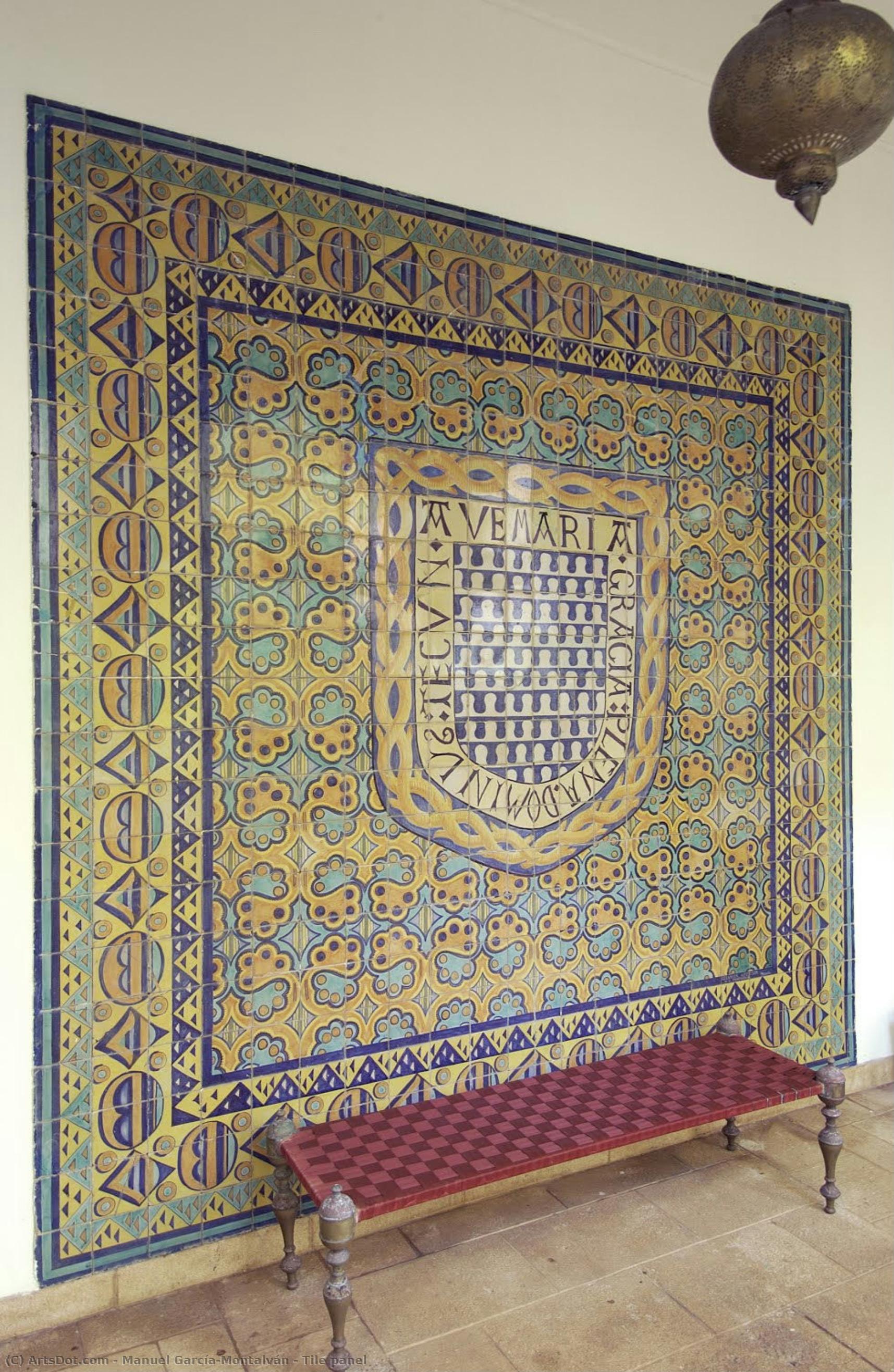 Tile Panel — Manuel García-montalván