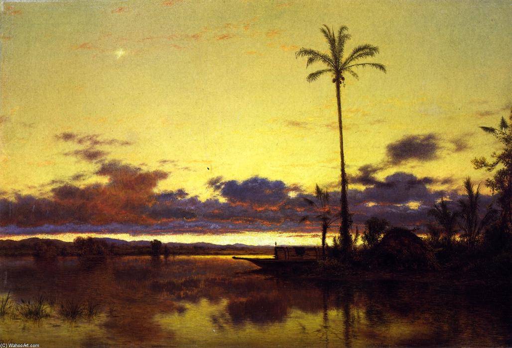 Lagoon Of The Guayaquil — Louis Rémy Mignot