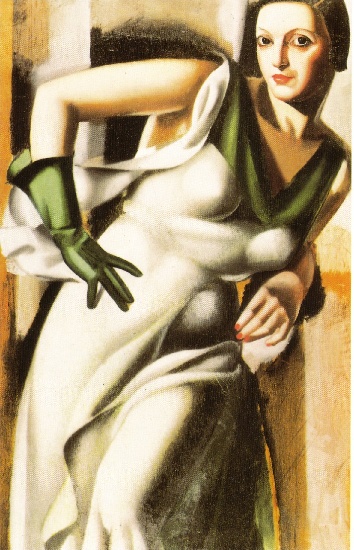 Woman In Green Glove — Tamara De Lempicka