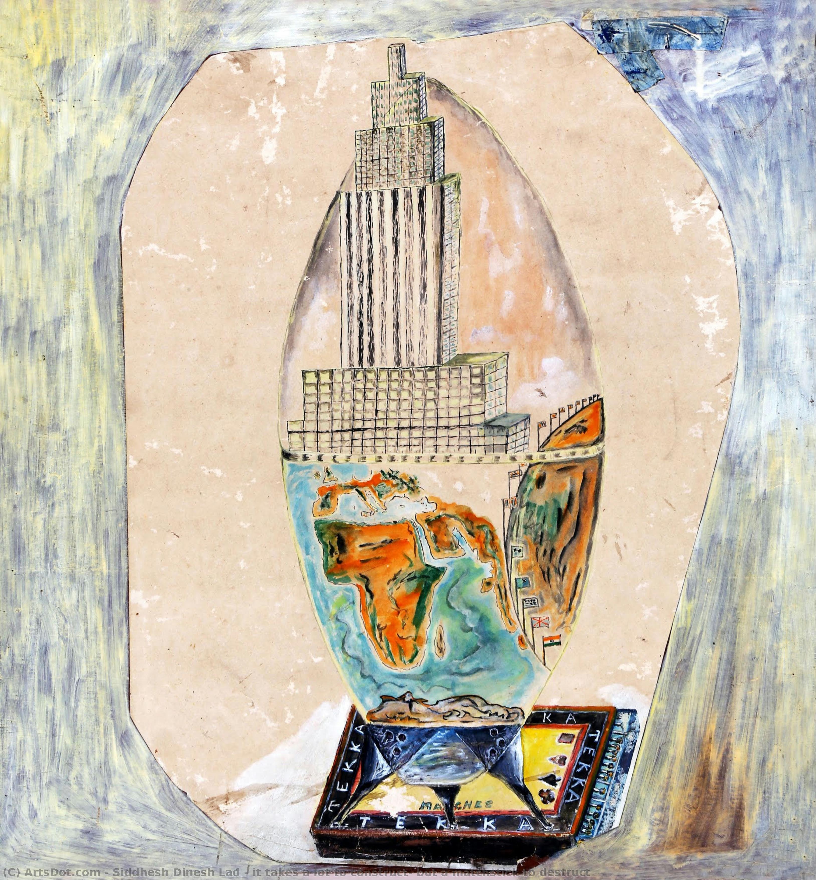 It Takes A Lot To Construct, But A Matchstick To Destruct — Siddhesh Dinesh Lad